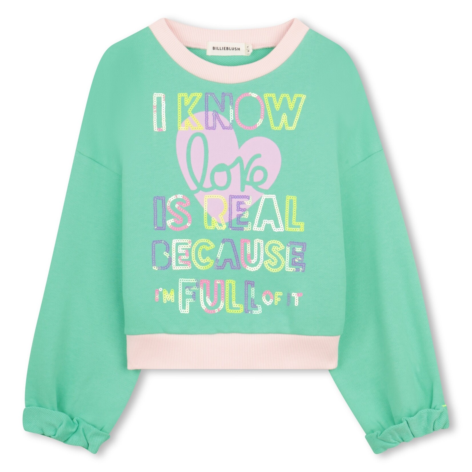 BILLIEBLUSH SWEAT DISCORD GREEN U21918