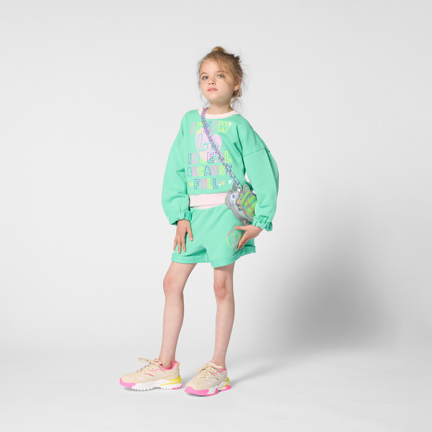 BILLIEBLUSH SWEAT DISCORD GREEN U21918