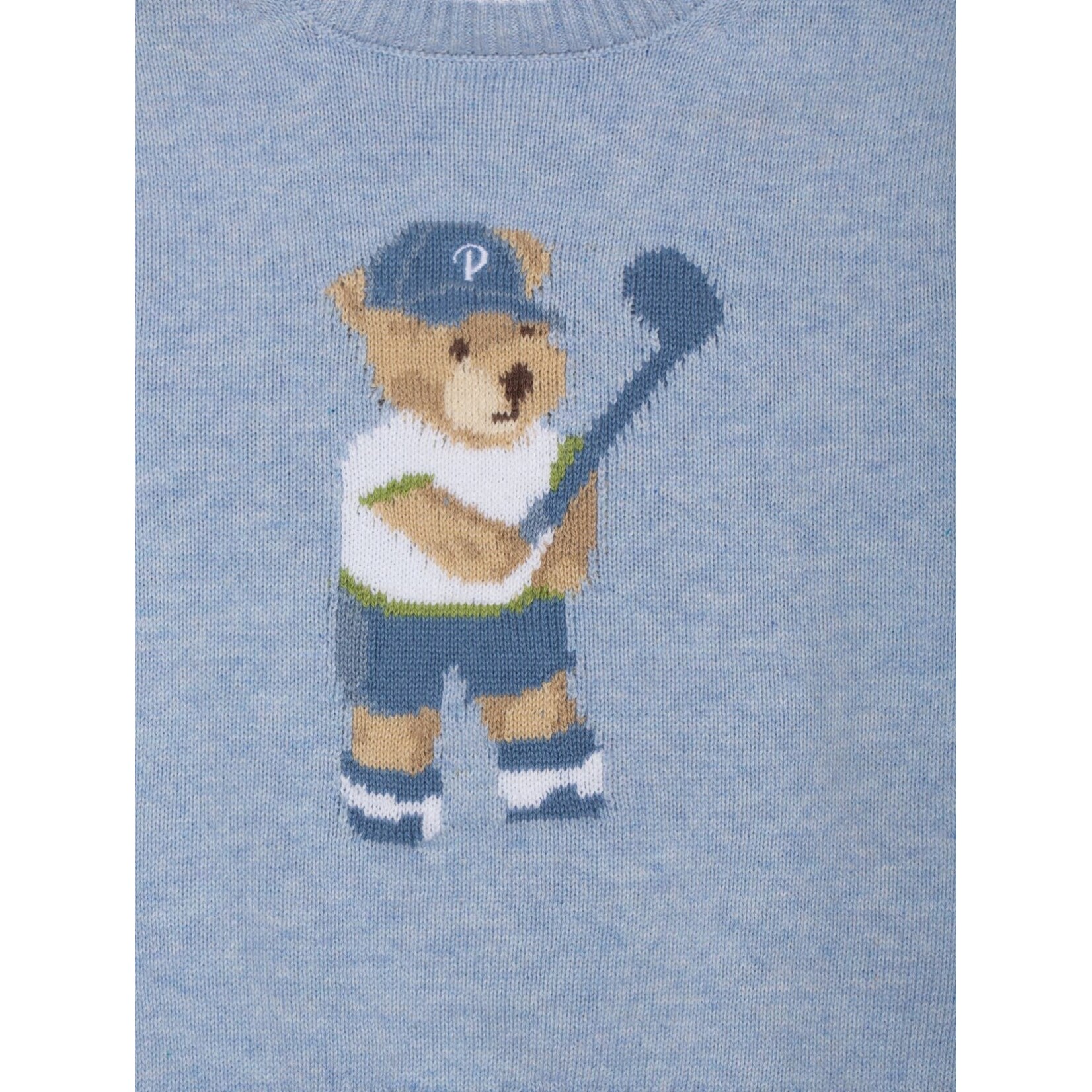 Patachou SWEATER  - SOFT BLUE - VERÃO 2026 PALE MELANGE BLUE