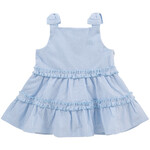 Natini DRESS STRIPES WHITE-BLUE
