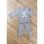 Patachou JERSEY SET BEAR BOY LIGHT BLUE INDIGO