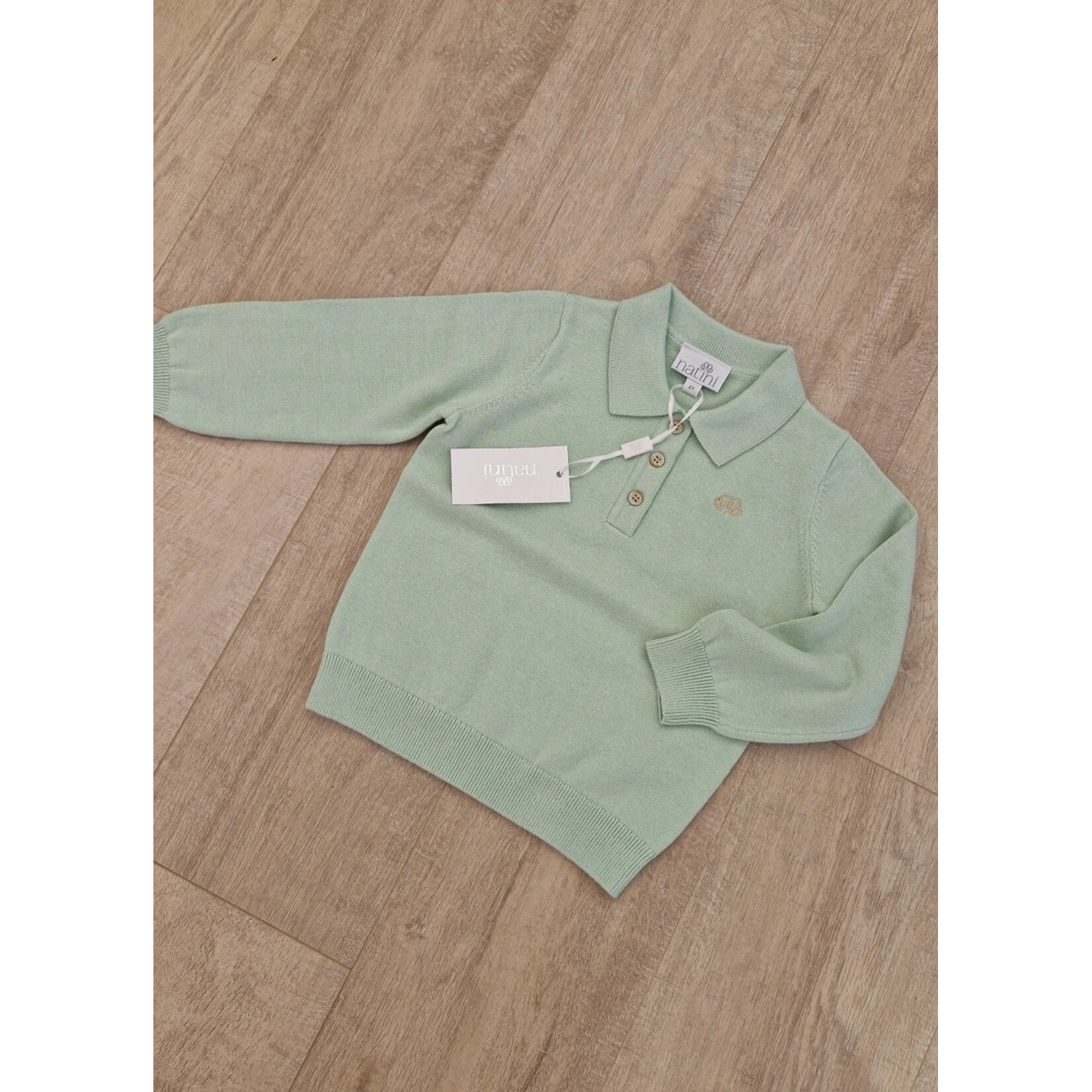 Natini POLO TRICOT BRAD MINT