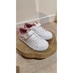 Ralph Lauren WHITE SMOOTH PU/LT PINK/GLITTER