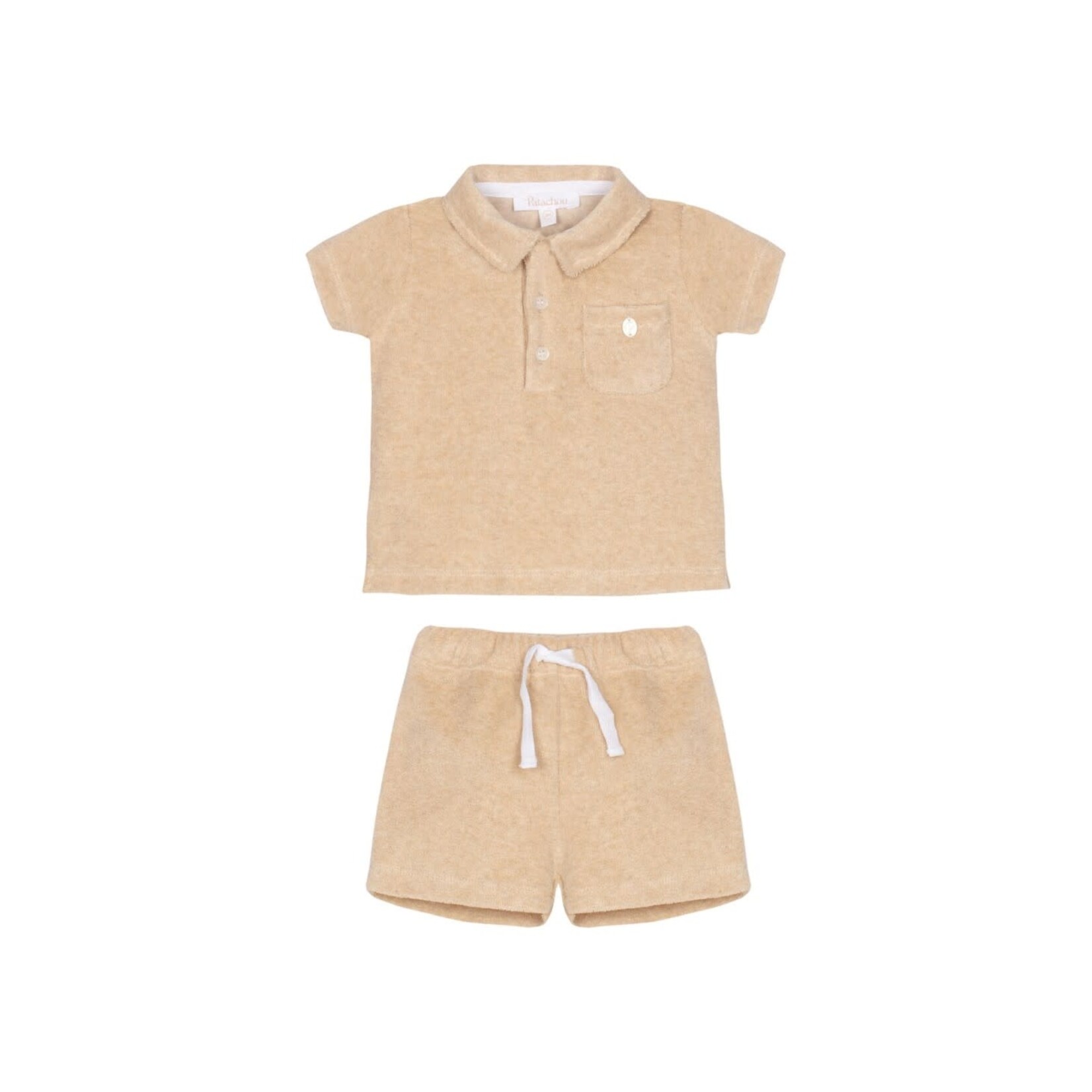 Patachou CONJUNTO - NEWBORN COLORS - VERÃO 2026 BEIGE