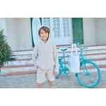 Patachou CONJUNTO - MINI BOY COMPORTA - VERÃO 2026 BEIGE MELANGE