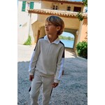 Patachou CONJUNTO SWEATER + CALÇA - MINI BOY CITY - VERÃO 2026 BEIGE