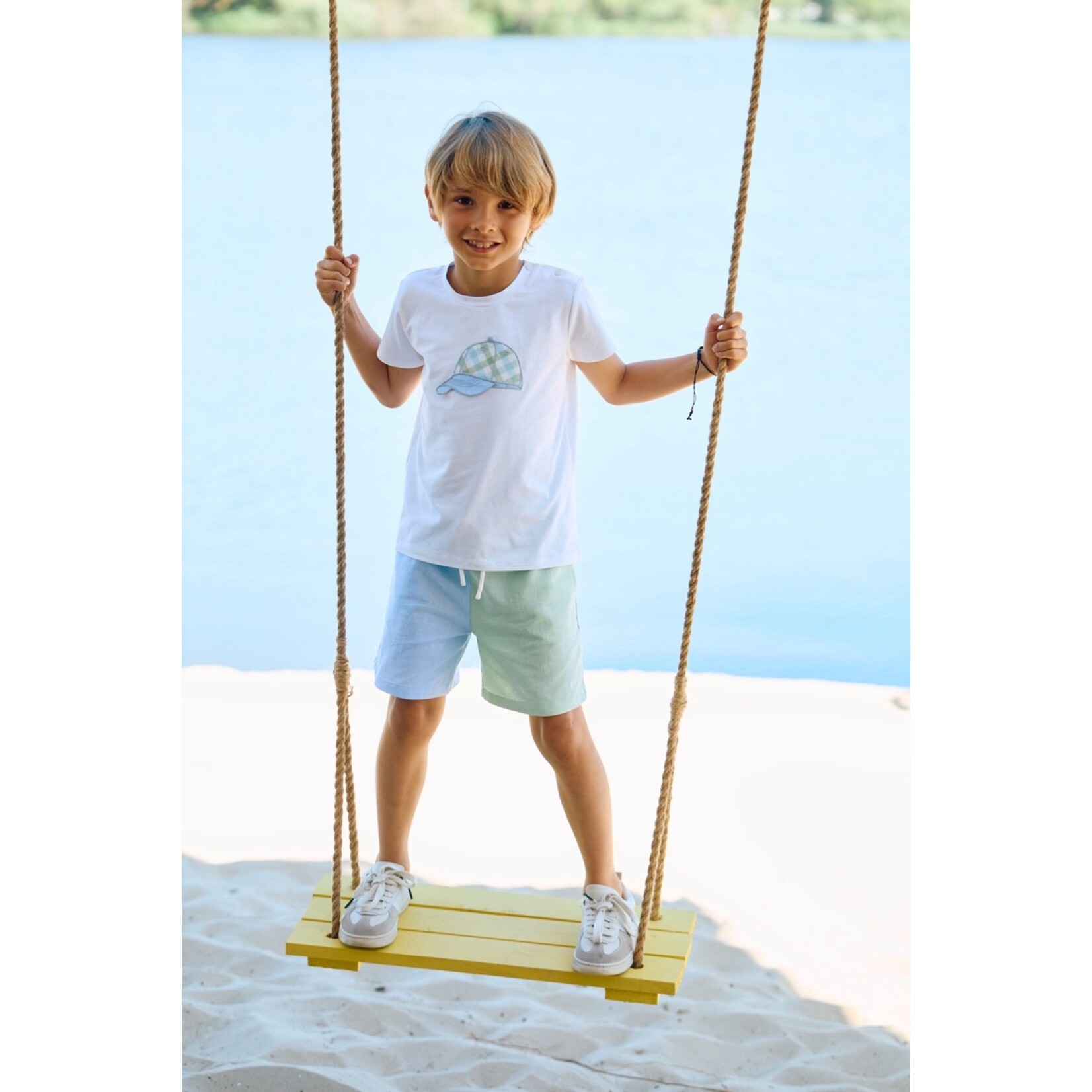 Patachou T-SHIRT VERÃO 2026 WHITE