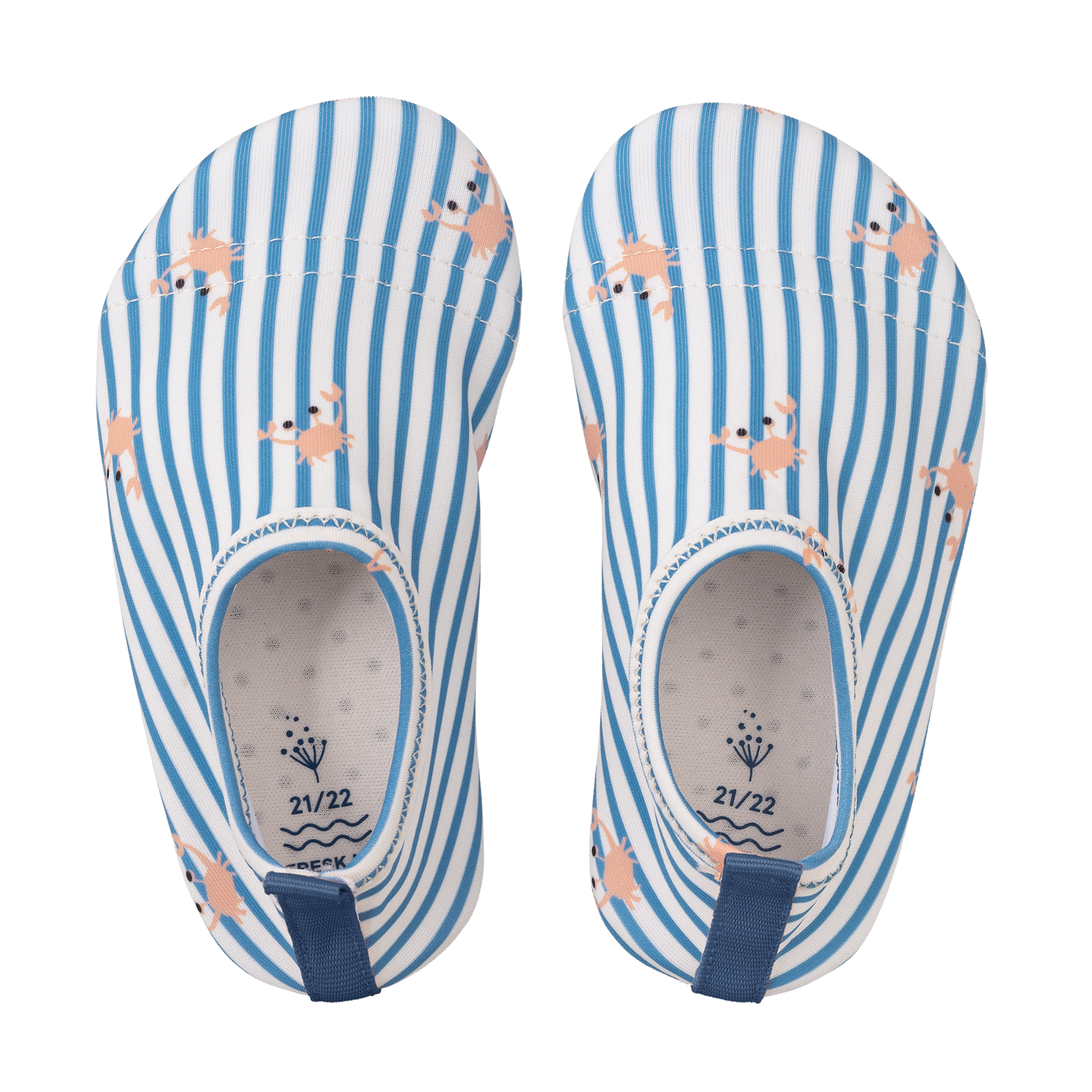 Fresk UV Swim shoes Stripes crab boys
