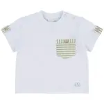 Natini T-SHIRT LEO WHITE-GREEN