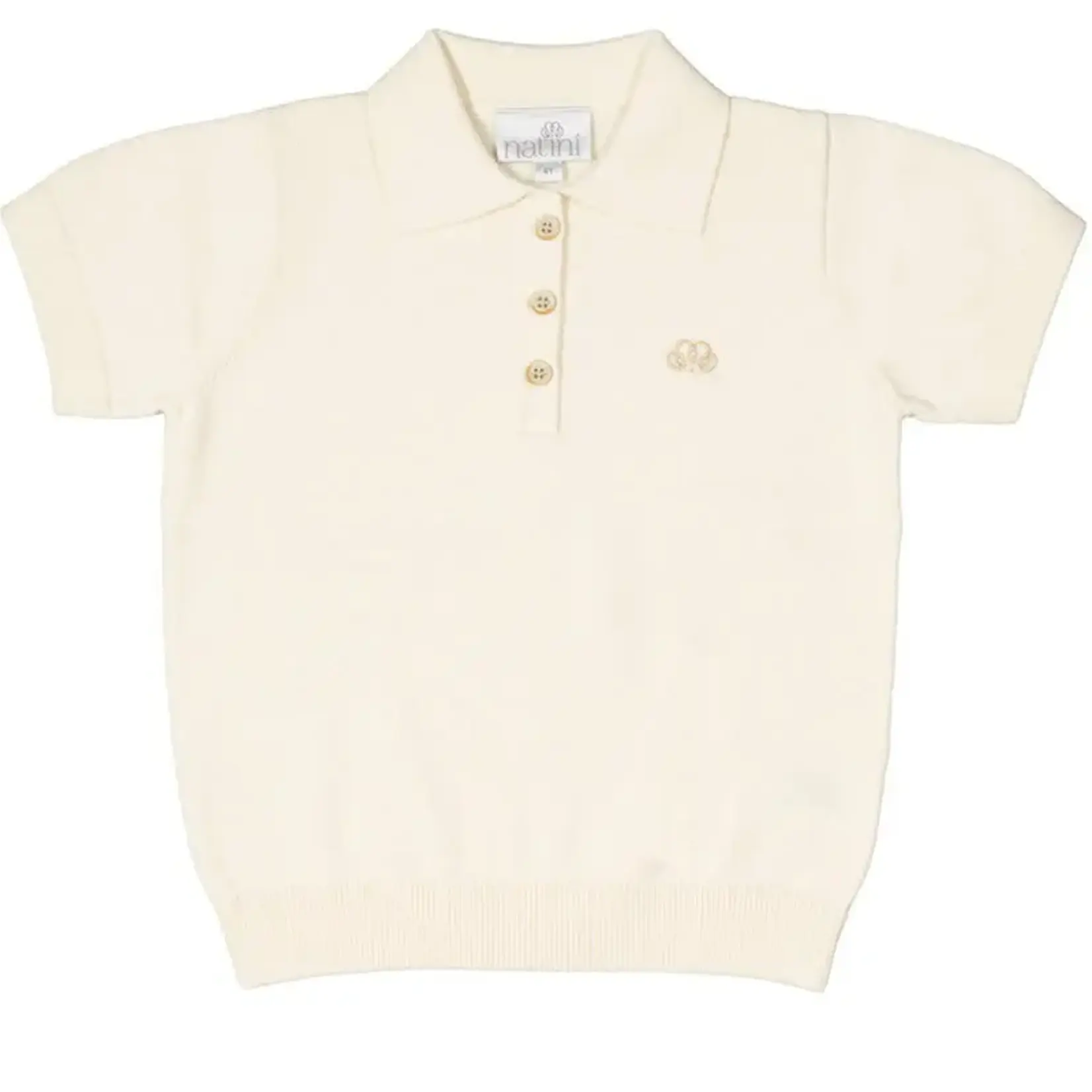 Natini POLO TRICOT BRYAN CREAM