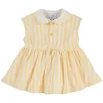 Natini DRESS FANNY STRIPES WHITE - YELLOW