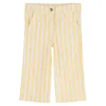 Natini JEANY WIDE STRIPES WHITE - YELLOW