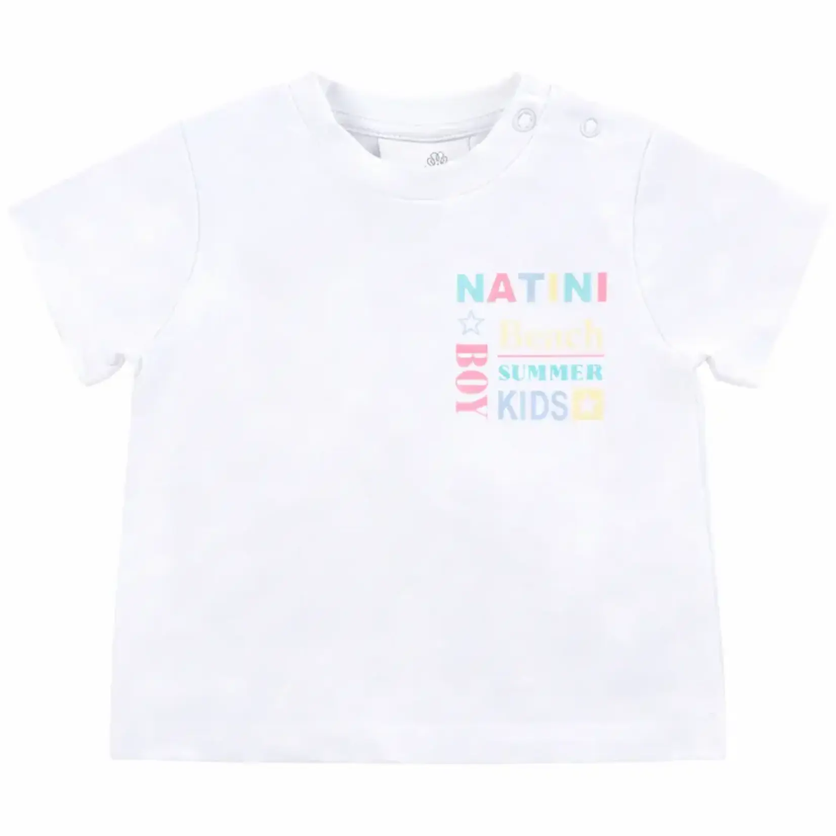 Natini T-SHIRT BEACH WHITE