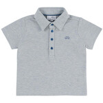 Natini POLO MELANGE MAXIME LIGHT BLUE