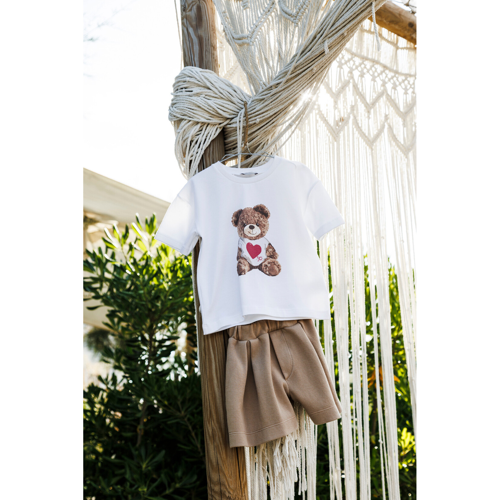 Jo Milano T-SHIRT BIANCO 676L3