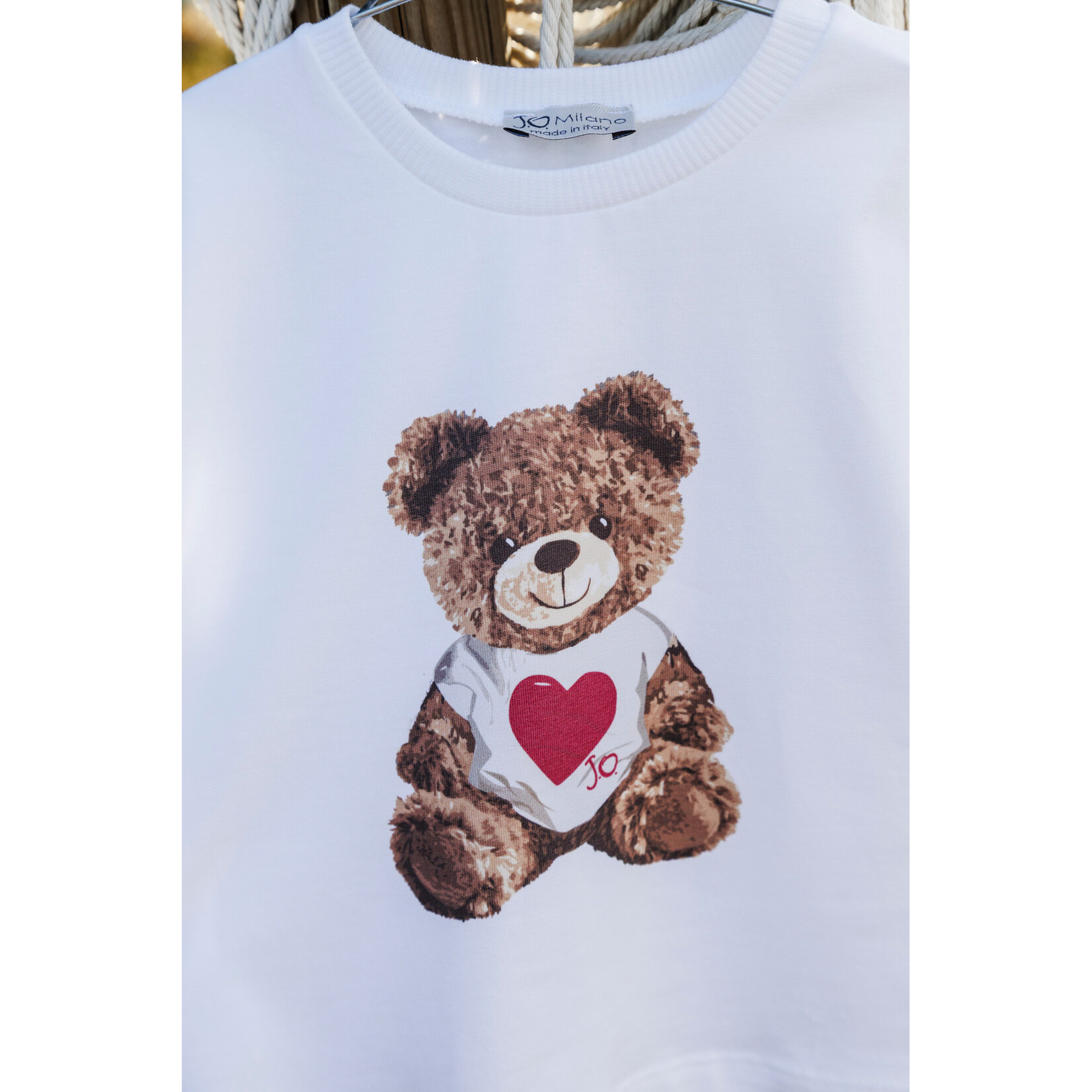 Jo Milano T-SHIRT BIANCO 676L3