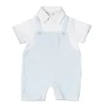 Natini BODYSUIT THEO WHITE-BLUE