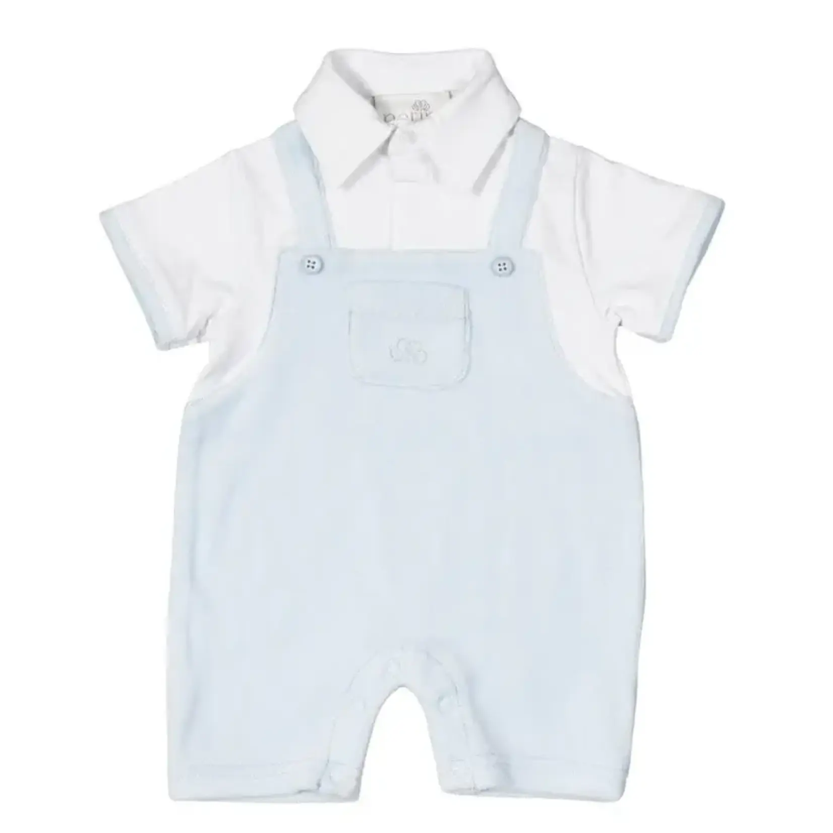 Natini BODYSUIT THEO WHITE-BLUE