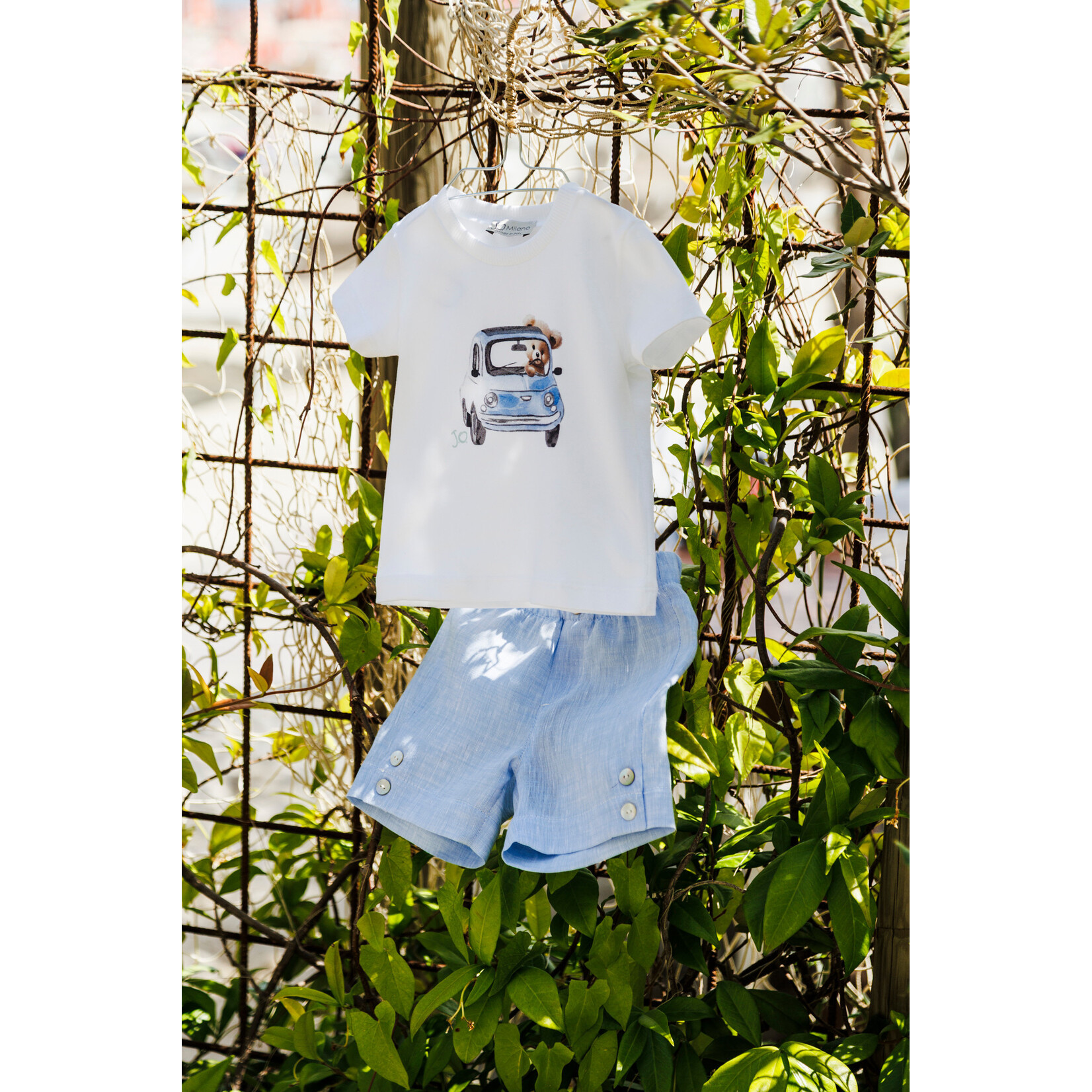 Jo Milano T-SHIRT BIANCO 676A4