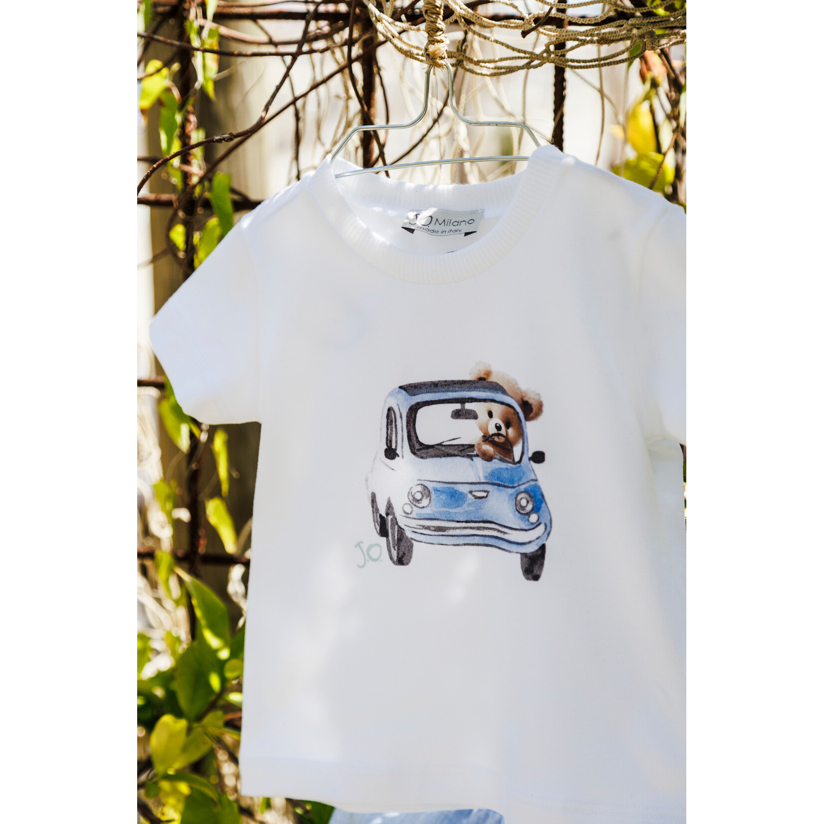 Jo Milano T-SHIRT BIANCO 676A4