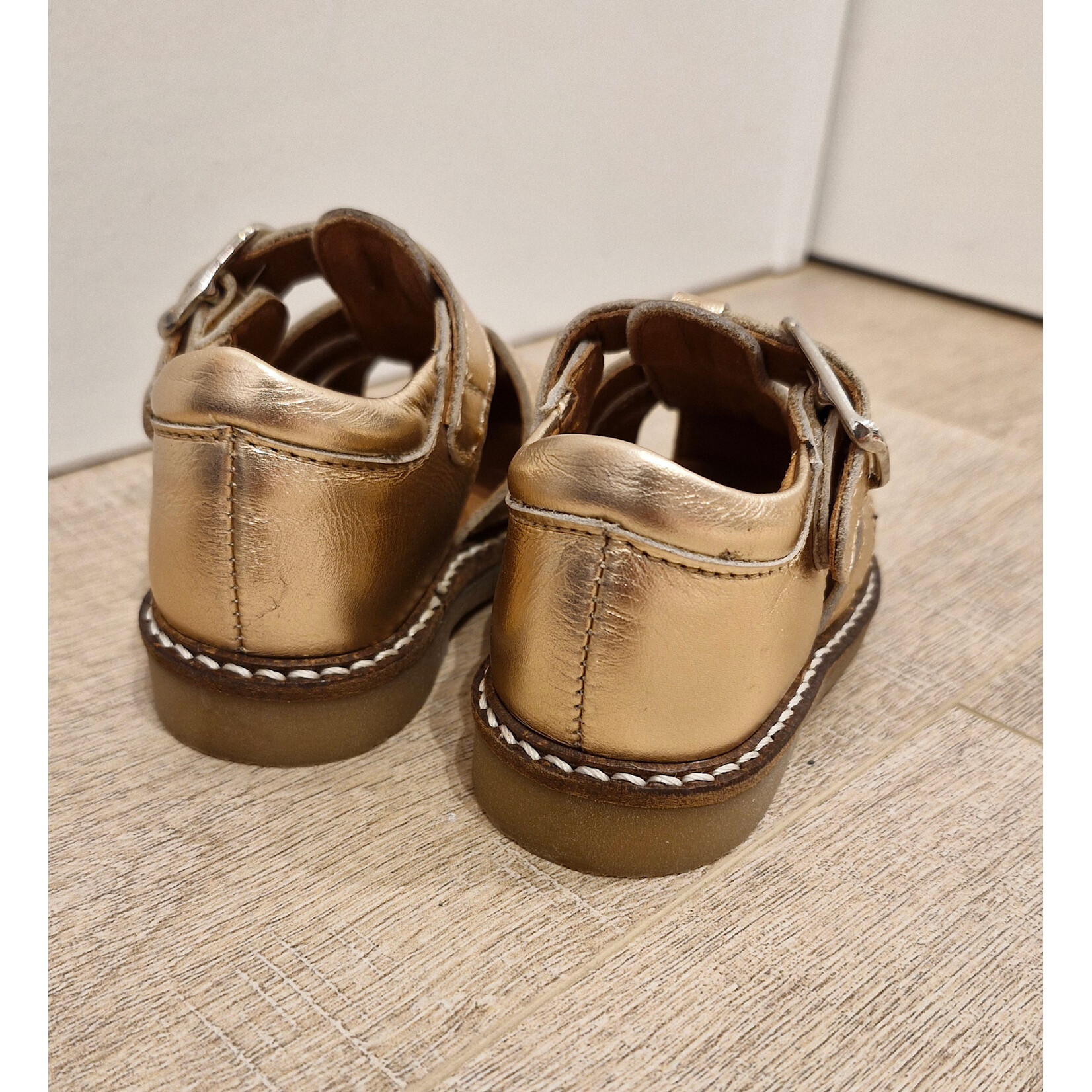 Atlanta Fisherman Sandal - Rosegold Metallic