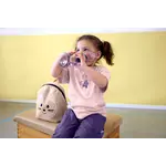 Lässig T-Shirt Jersey GOTS Cat cloud pink