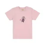 Lässig T-Shirt Jersey GOTS Cat cloud pink
