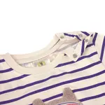 Lässig T-Shirt Jersey GOTS Striped Cat