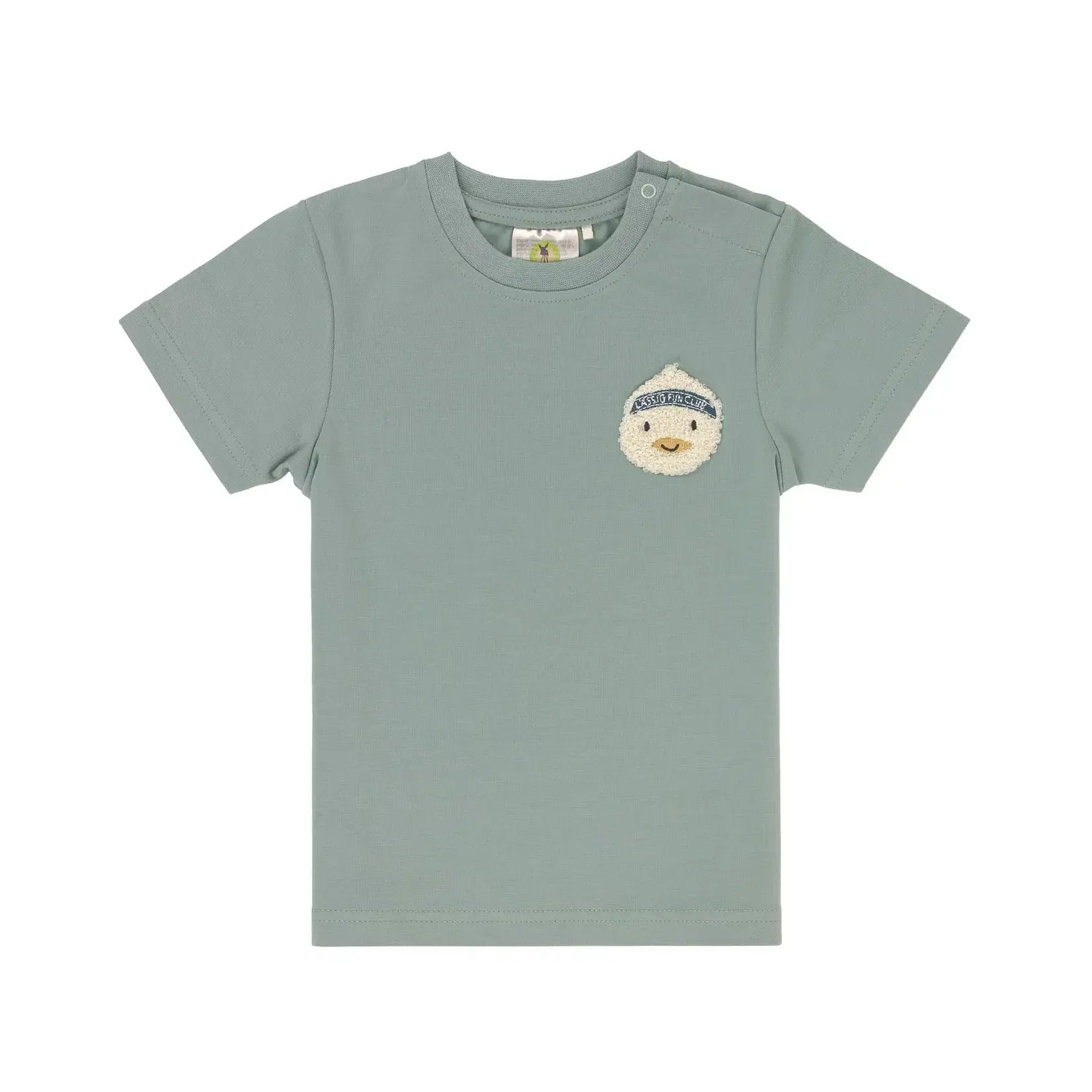 Lässig T-Shirt Jersey GOTS Duck granite green