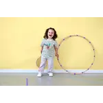 Lässig T-Shirt Jersey GOTS Striped Dog