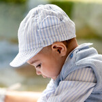 First 6205200 lightblue linnen cap