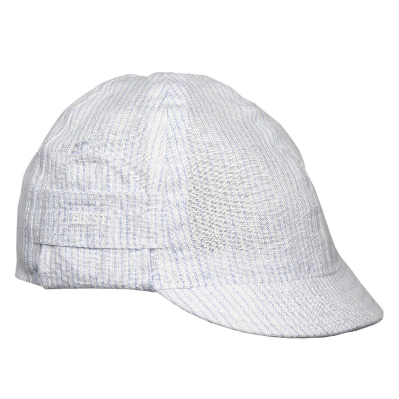 First 6205200 lightblue linnen cap