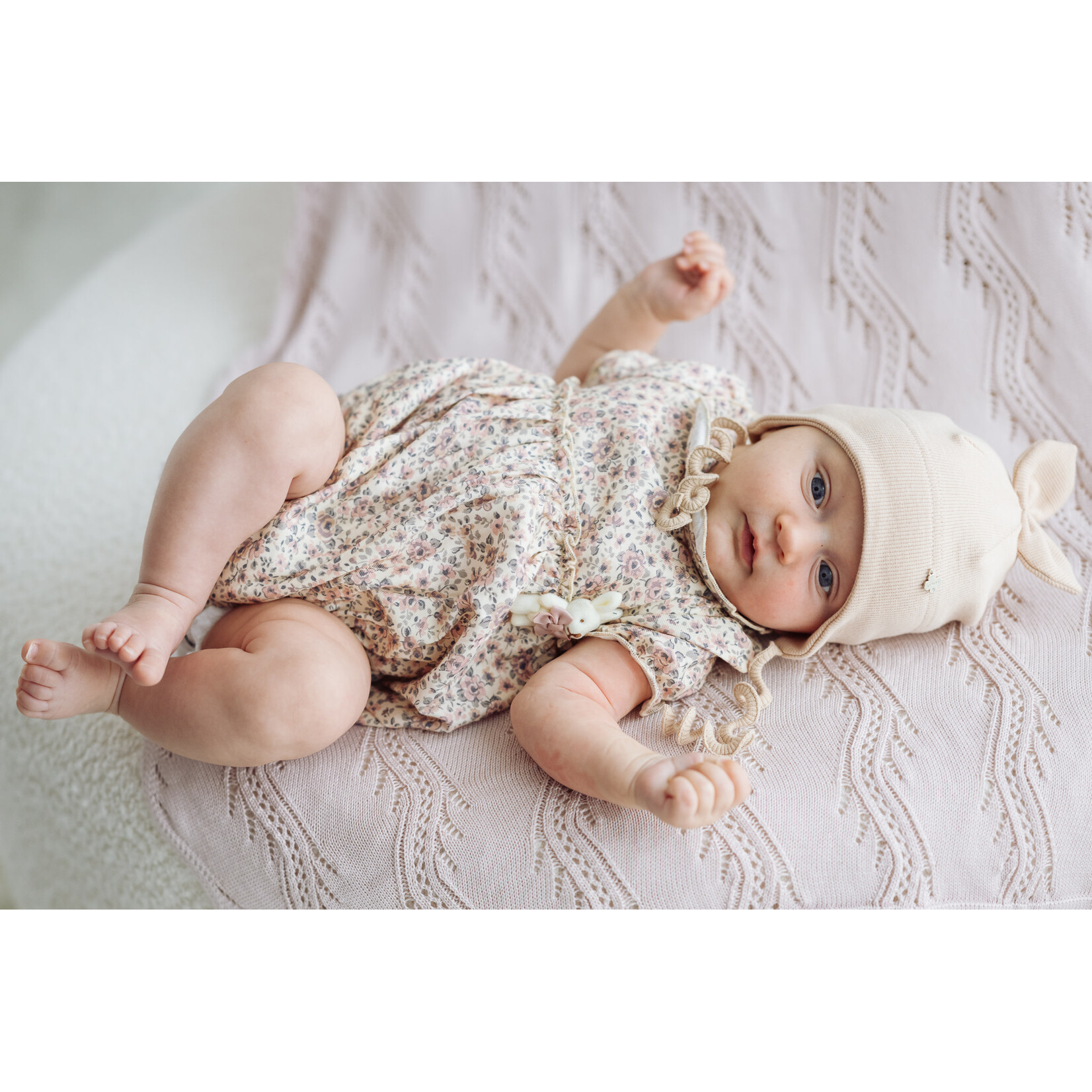 Jamiks FEDEJA pakje beige bloemen