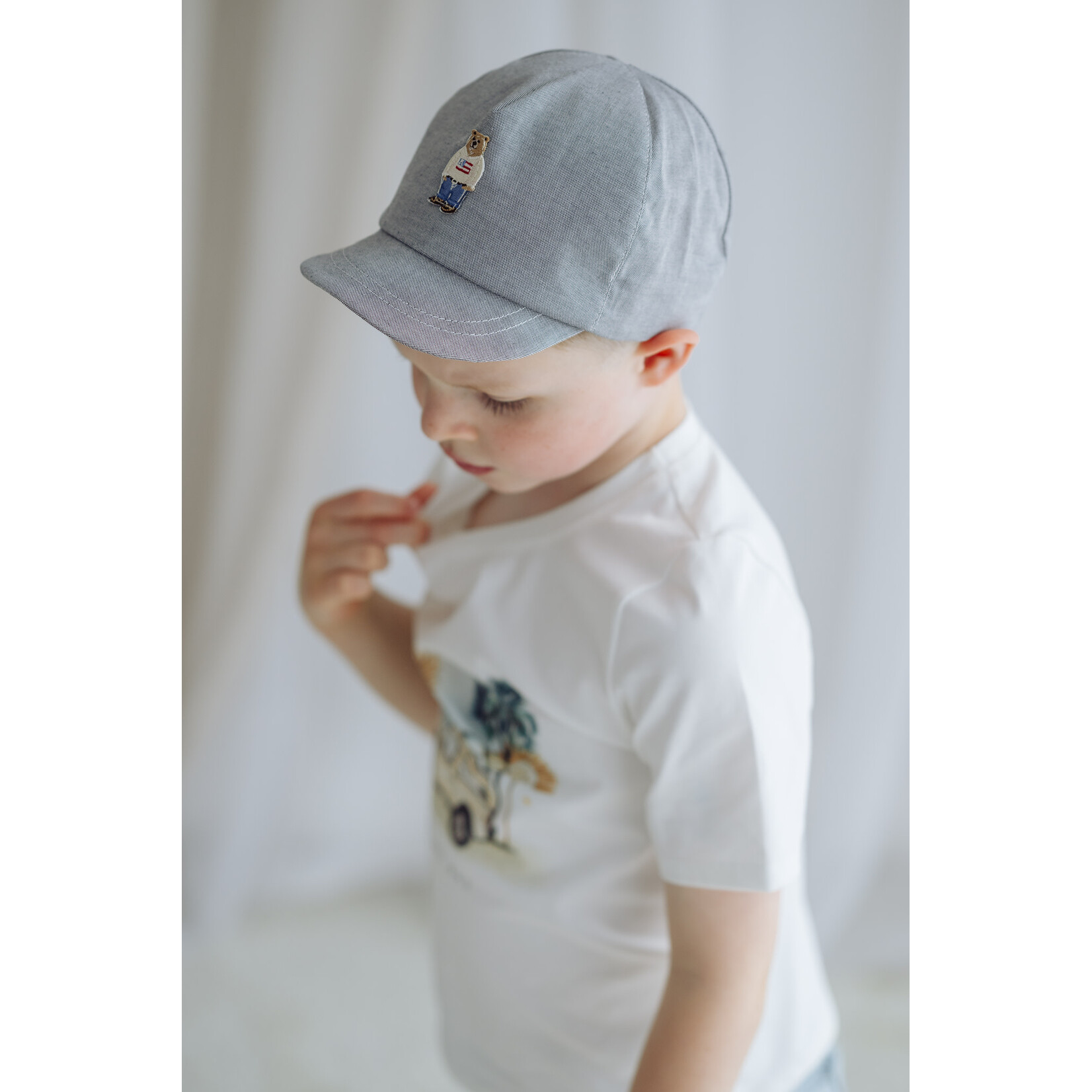 PETER bamboe set (blouse + shorts) borne