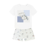 PHILIPPE Set (Blouse + Shorts) Maat 62 hello