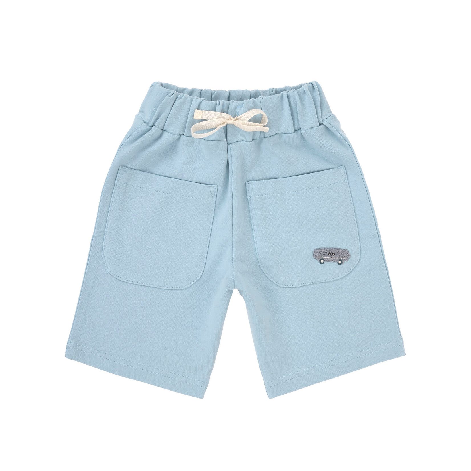 Lässig Sweatshorts GOTS pale blue