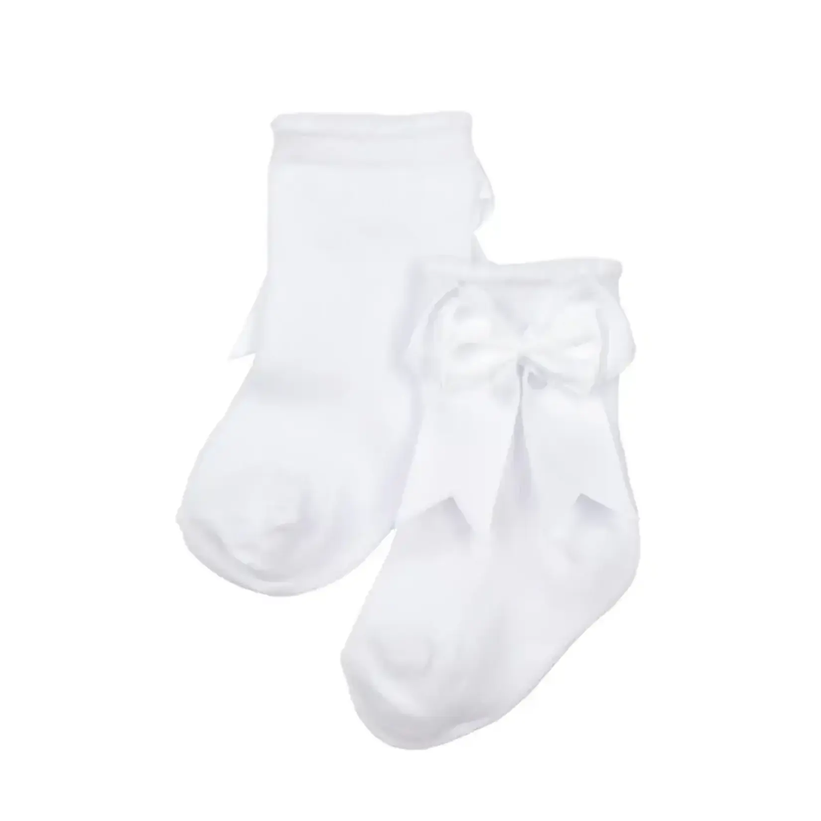 Natini SOCKS BOW WHITE