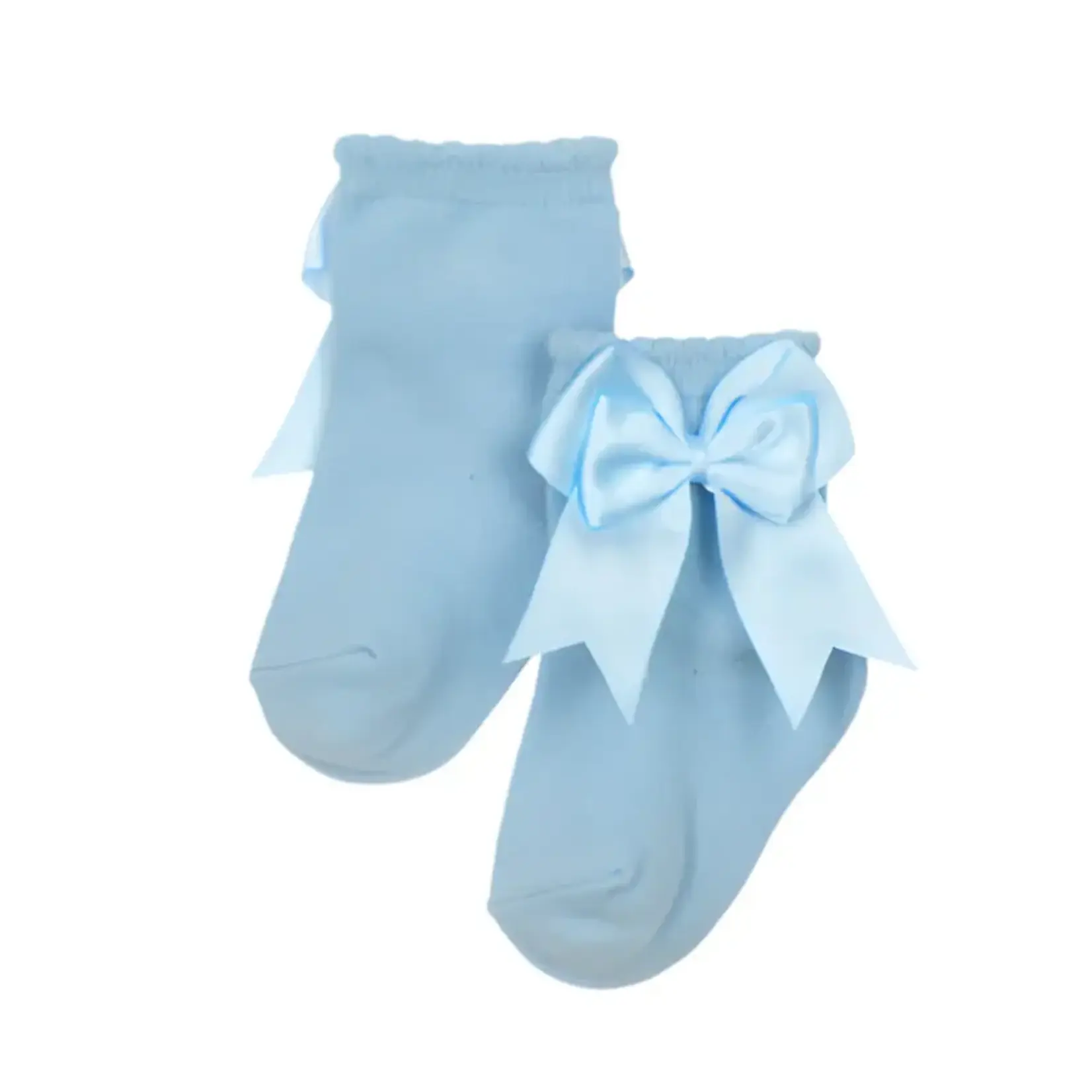 Natini SOCKS BOW BLUE