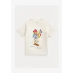 Ralph Lauren KNIT-T-SHIRT SP26 BEAR DECKWASH WHITE