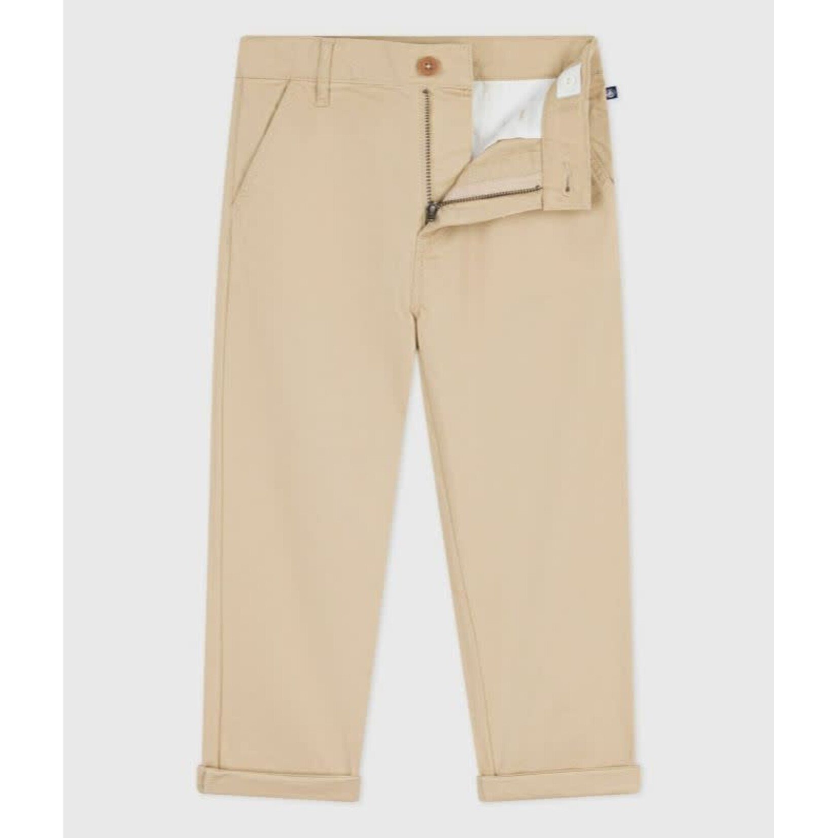 Petit Bateau Katoenen broek beige