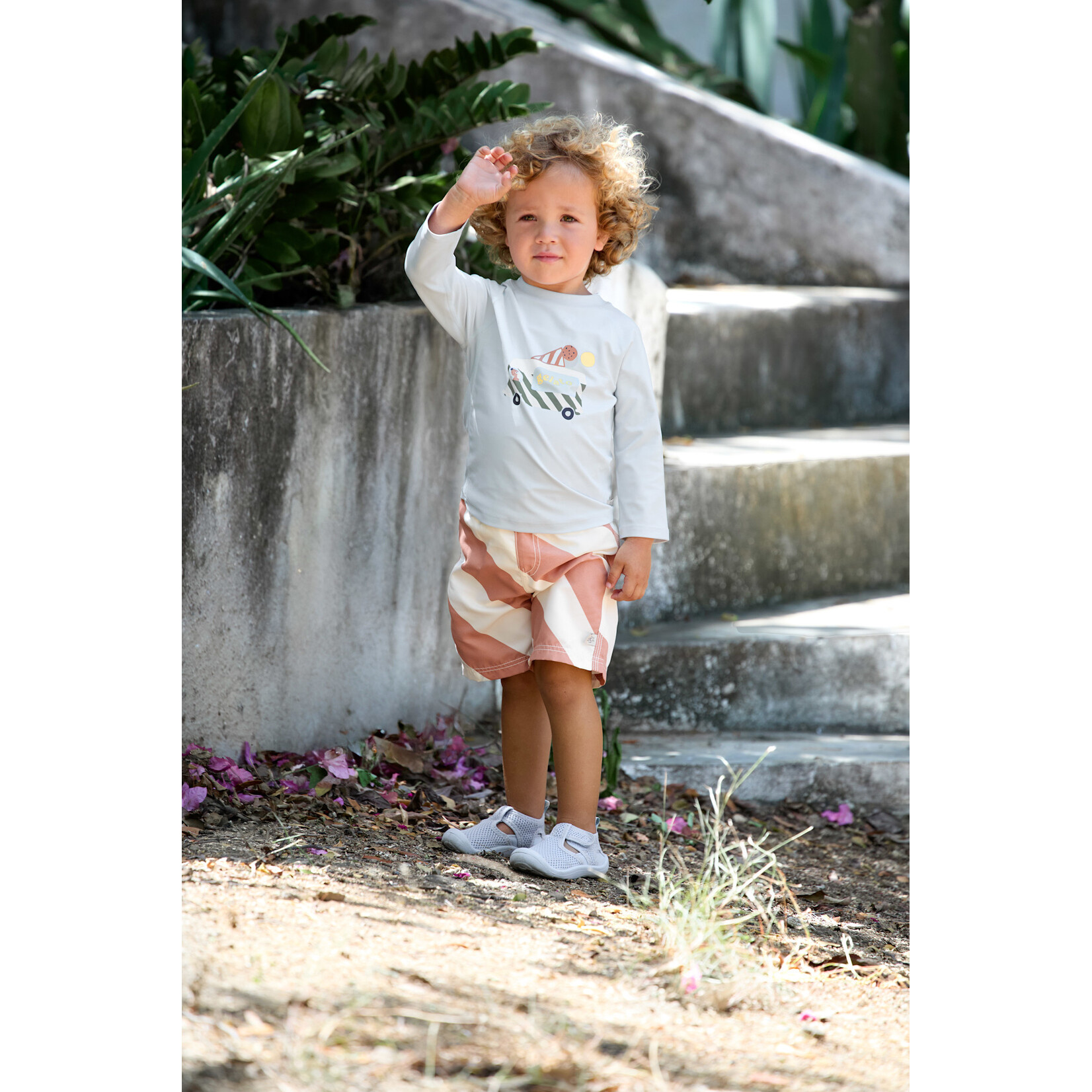 Lässig Long Sleeve Rashguard Ice Cream Truck