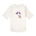 Lässig Short Sleeve Rashguard Ice Cream/Dog sea salt