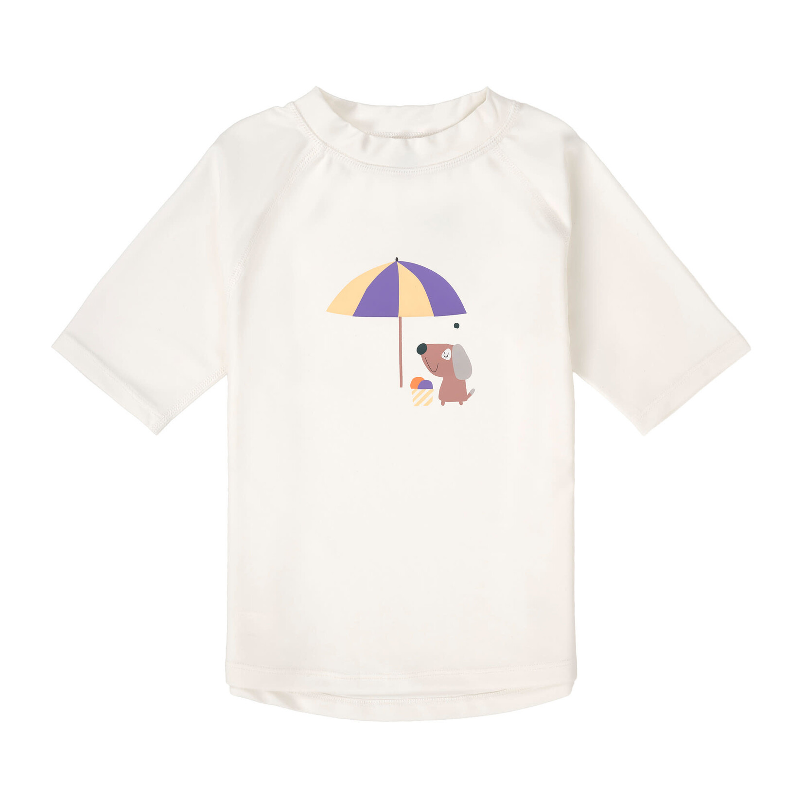 Lässig Short Sleeve Rashguard Ice Cream/Dog sea salt