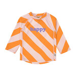 Lässig Long Sleeve Rashguard Stripes pale pink/orange