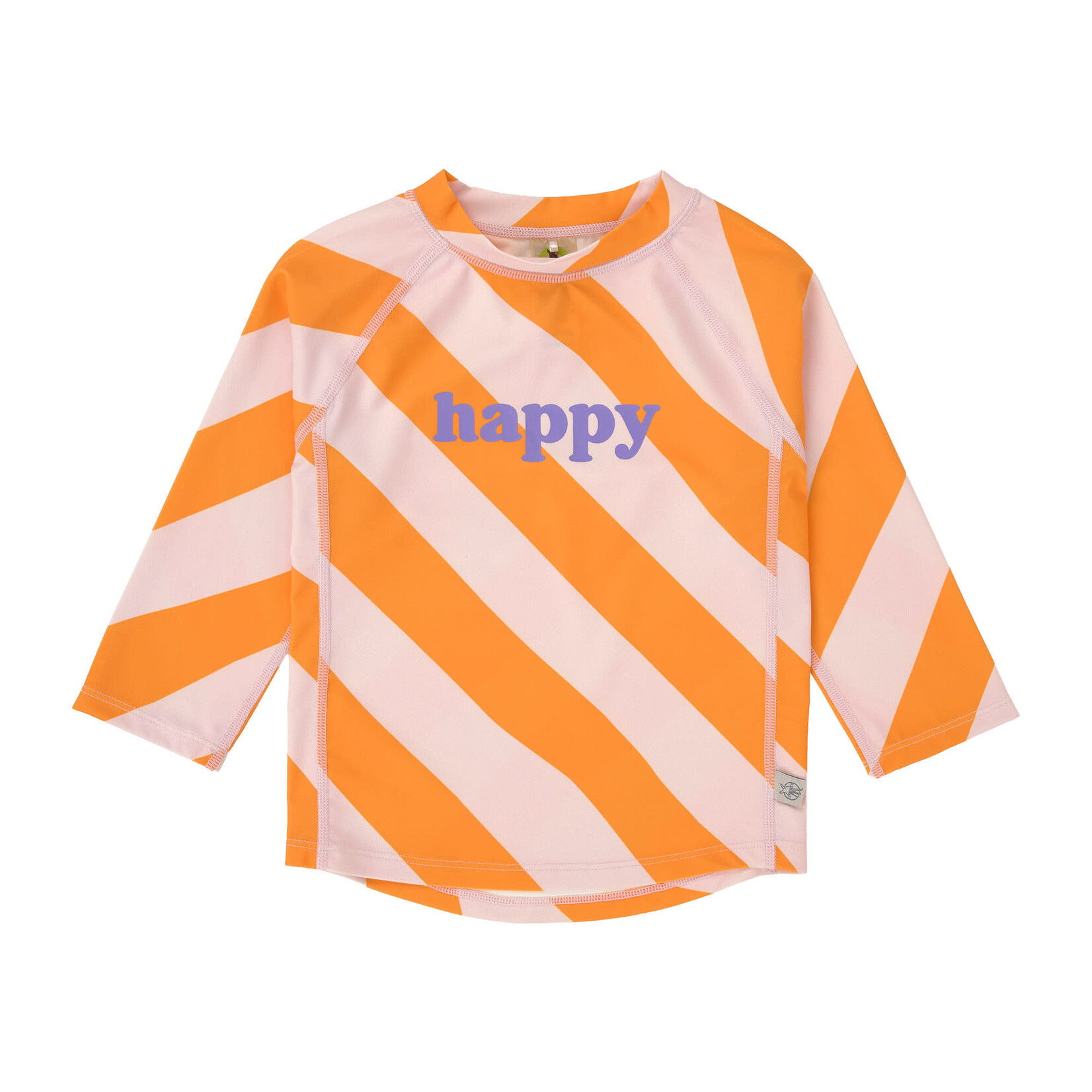 Lässig Long Sleeve Rashguard Stripes pale pink/orange