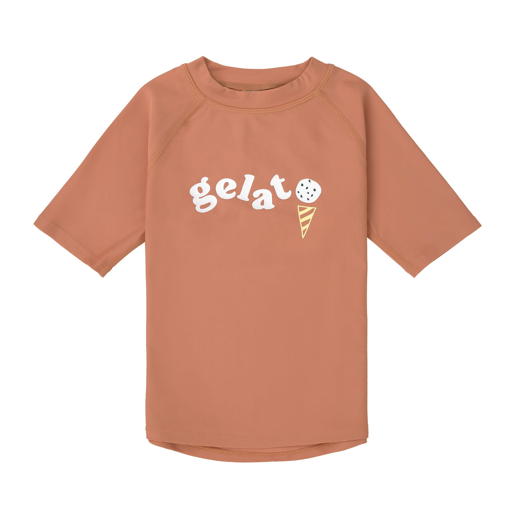 Lässig Short Sleeve Rashguard clay