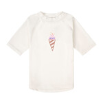 Lässig Short Sleeve Rashguard Ice Cream sea salt