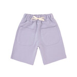 Lässig Sweatshorts GOTS pastel lilac