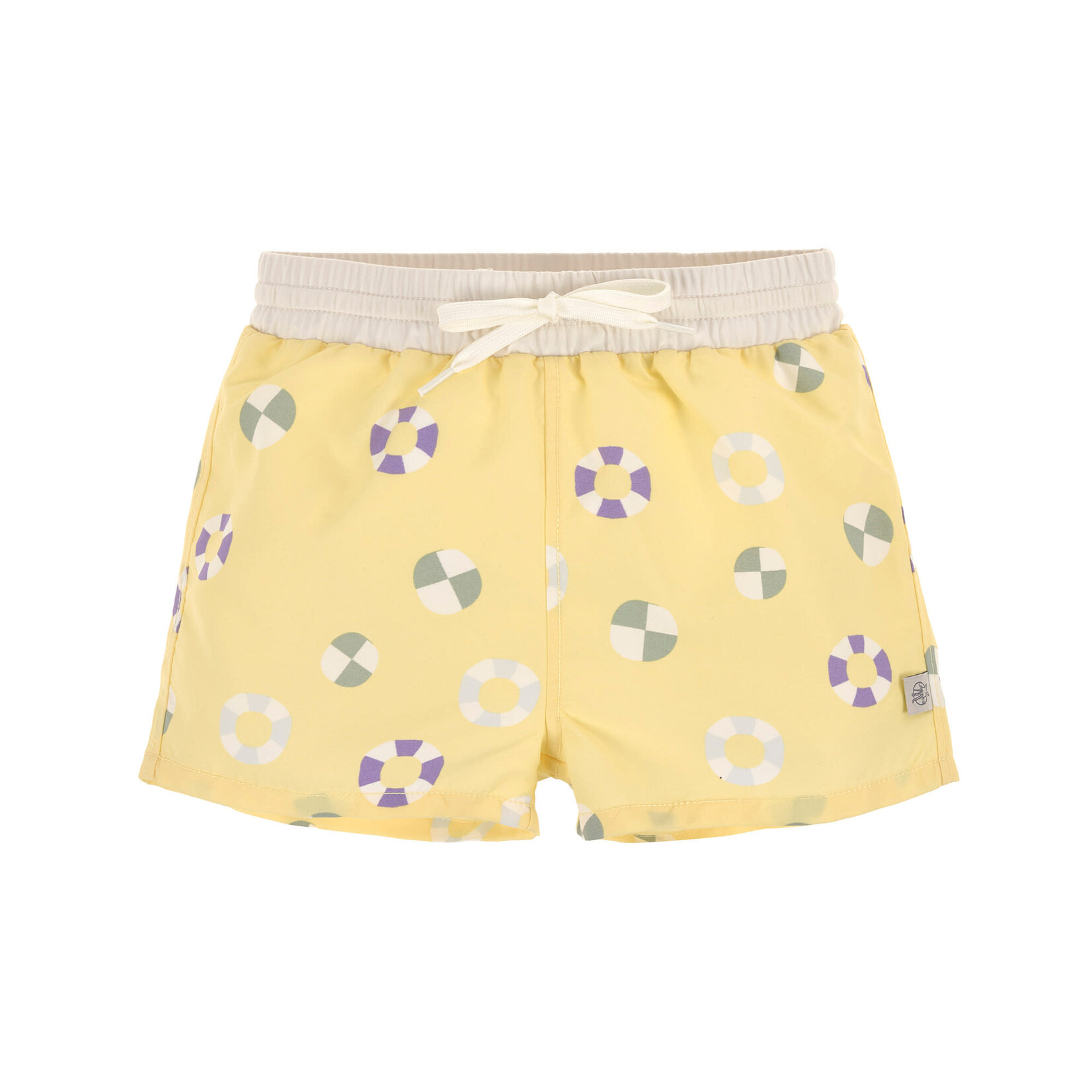 Lässig Boardie Shorts Swim Ring pale yellow