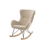 Vipack Furniture ROCKY SCHOMMELSTOEL MAXI BEIGE BOUCLÉ